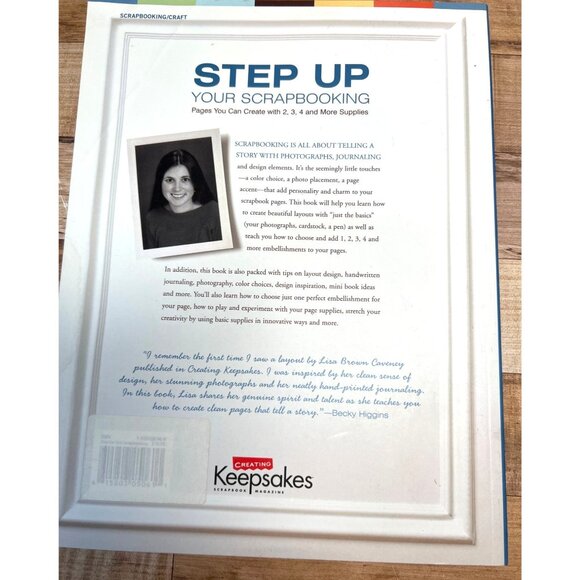 Step Up Your Scrapbooking Book By Lisa Brown Caveney Creating Keepsakes Pages Wi - Picture 2 of 5
